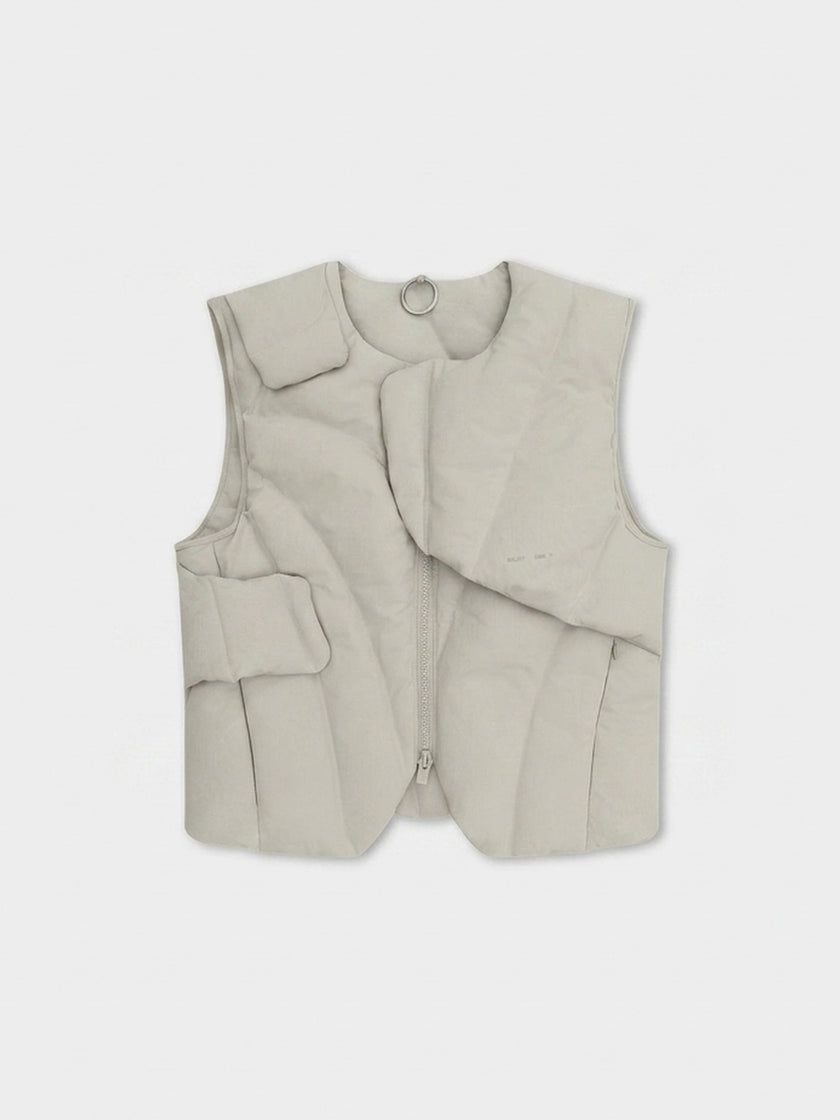 HE, product: LAYERED DOWN VEST (Thumbnail)