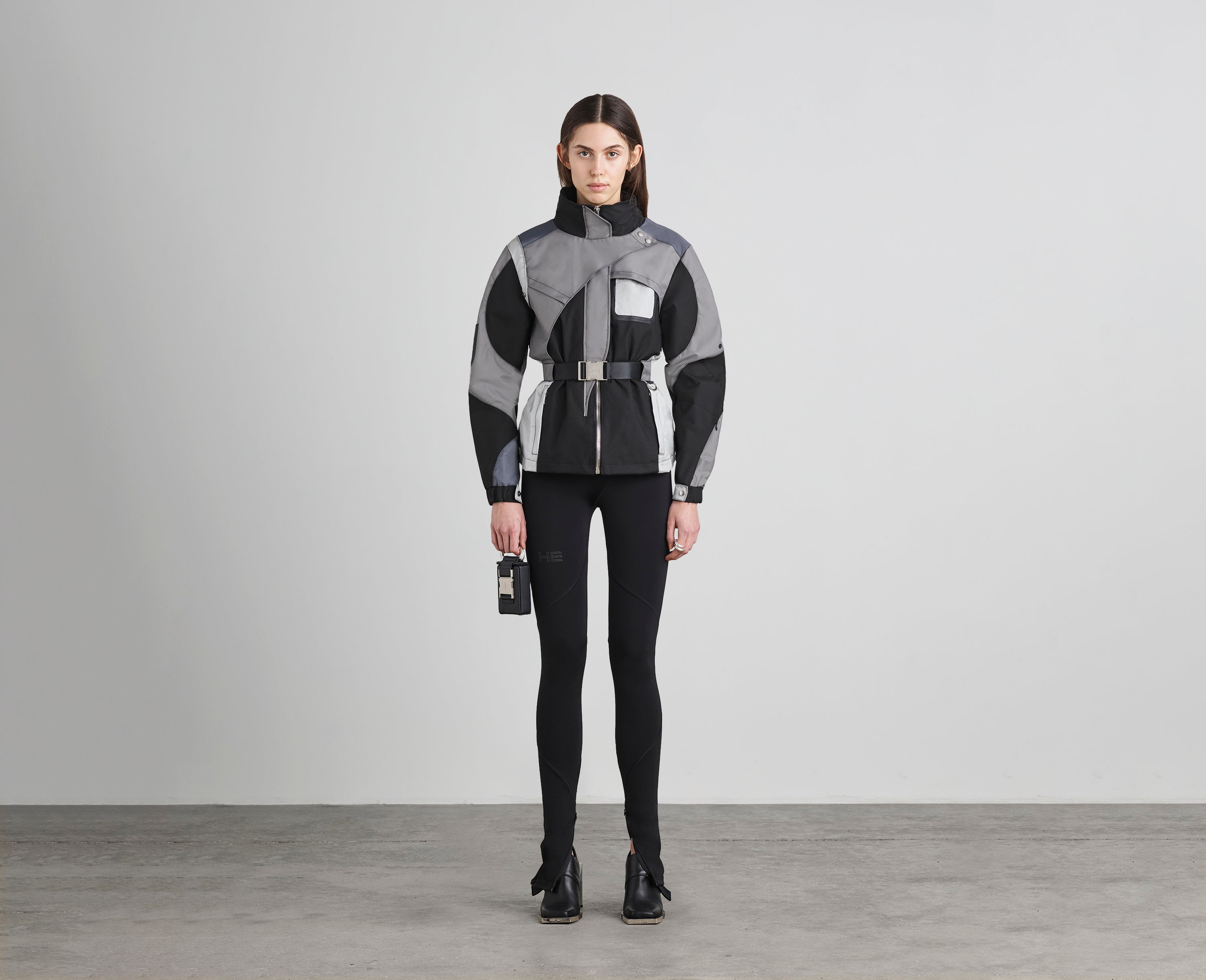 HE, product: CROPPED BELTED PARKA (Fig. 2)