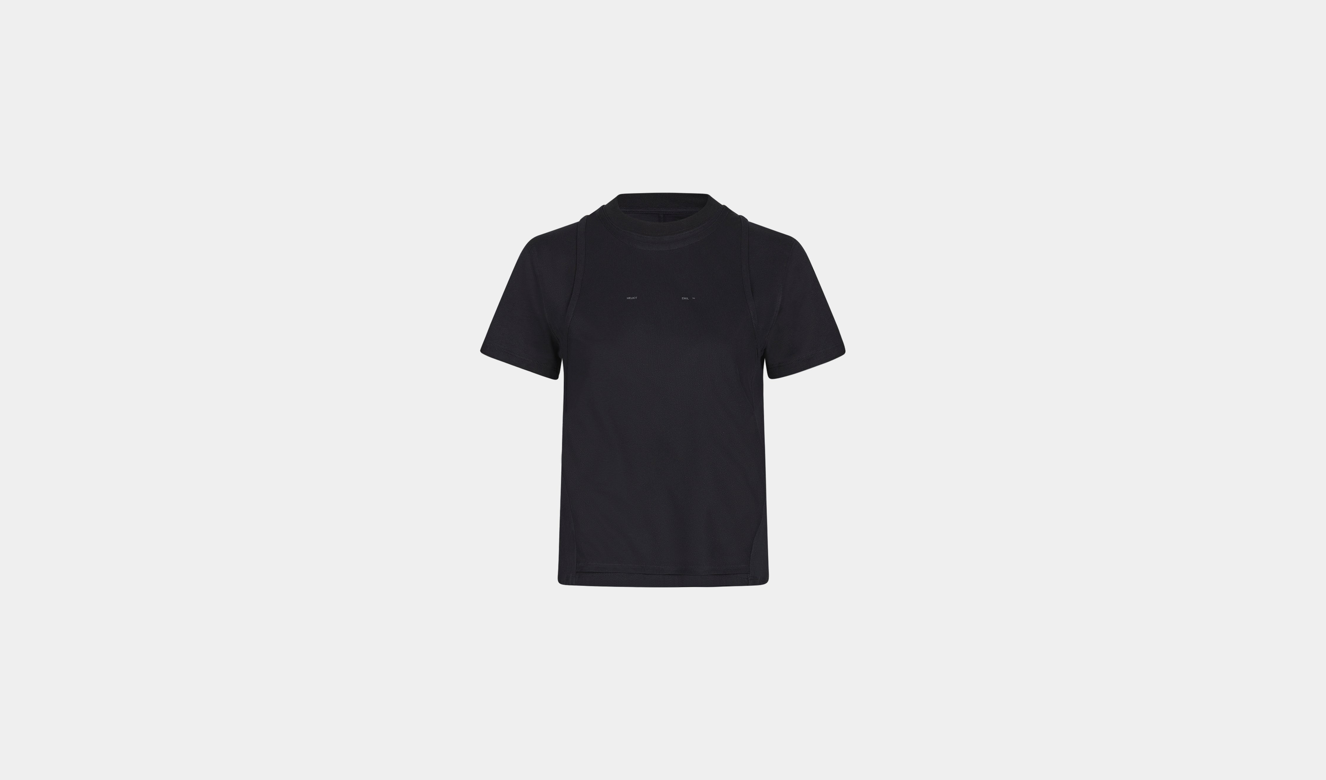 HE, product: LAYERED LOGO T-SHIRT (Fig. 1)