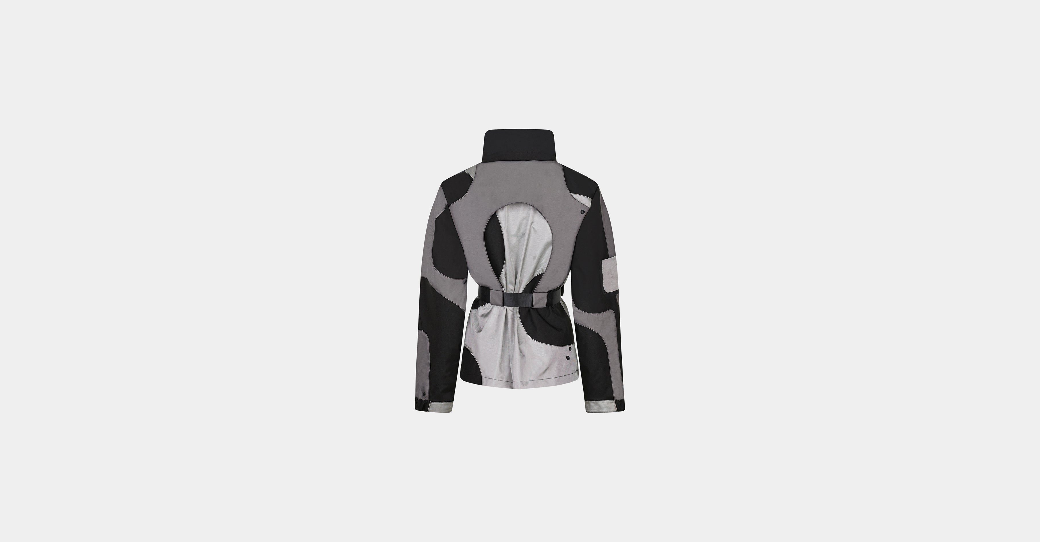 HE, product: CROPPED BELTED PARKA (Fig. 5)