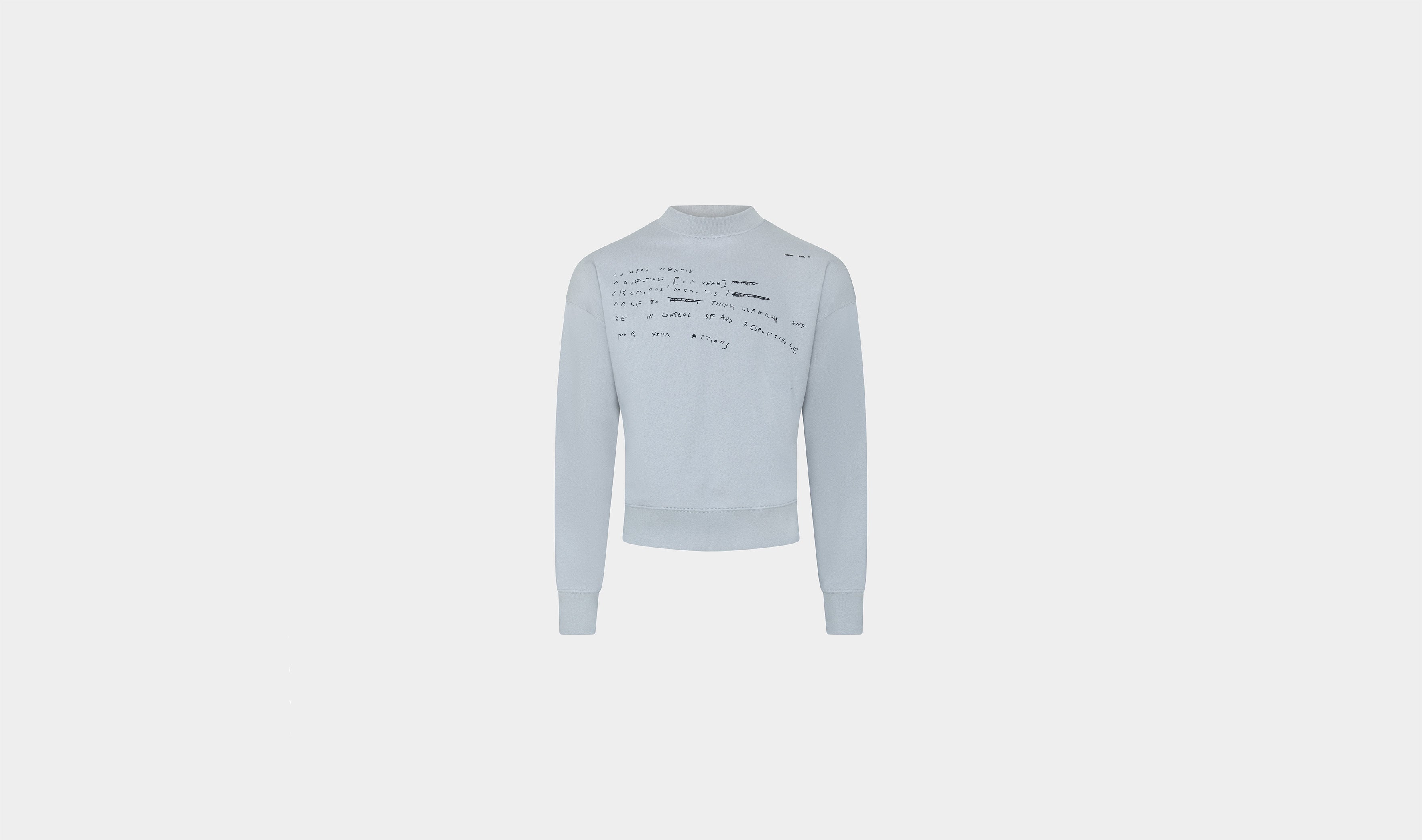 HE, product: CREWNECK W. EMBROIDERY (Fig. 1)